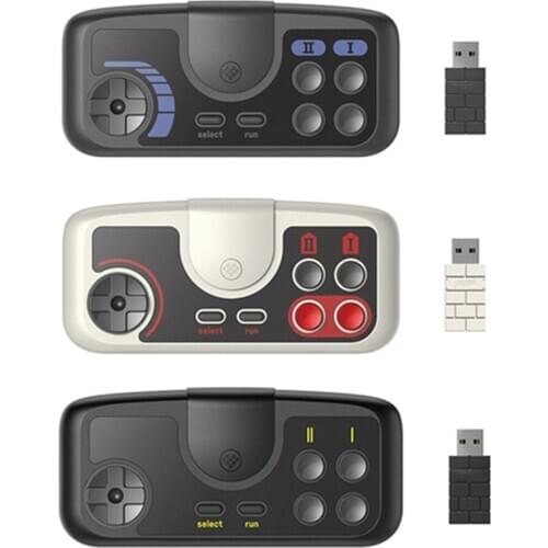 PCE 2.4g/TG 16/PCE Core2.4g Wireless Gamepad Controller for PC Engine mini, PC Engine CoreGrafx mini, TurboGrafx- 16 mini,Switch