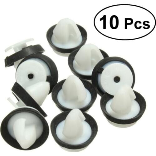 10 Pieces Plastic Car Door Trim Panel Retainer Clips Fasteners Car Accessory for Skoda: 5J0 867 276