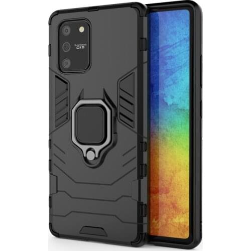 For Samsung Galaxy S10 Lite Luxury Ring Back Cover Stand Armor ShockProof Case For Samsung S10Lite S 10 Protective Phone Cases