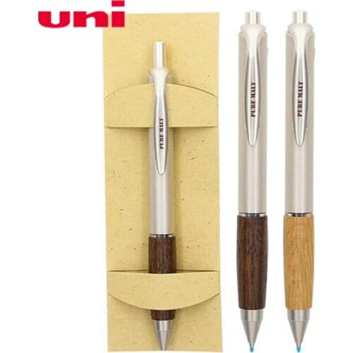 UNI Gel Pen UMN-515 1pcs 0.5mm Century Oak Handshake Press Pen | PURE MALT Student Exam Office Stationery