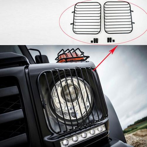 Head lights Grill Guards Protectors Grille Guard Mesh Protection For W463 G-class G500 G63 G55