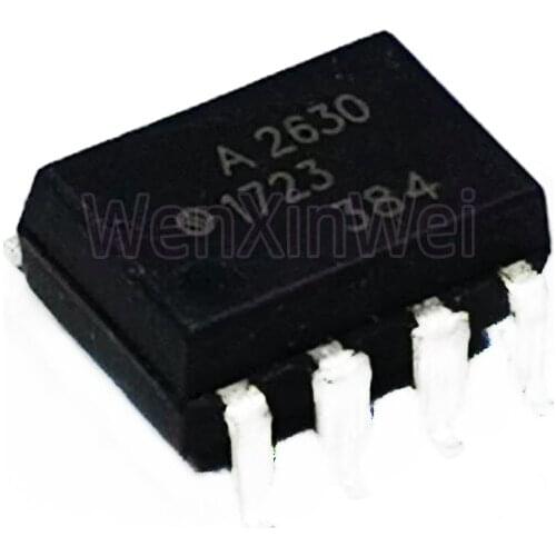 10PCS/LOT HCPL-2630 A2630 SOP8 HCPL2630SD SOP-8 F2630 DIP8 Optocoupler Lsolator New