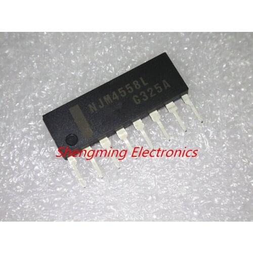 10pcs NJM4558L JRC4558L SIP-8 IC