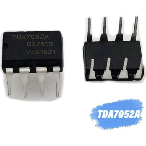 10PCS TDA7052A DIP-8 TDA7052 DIP 7052A DIP8