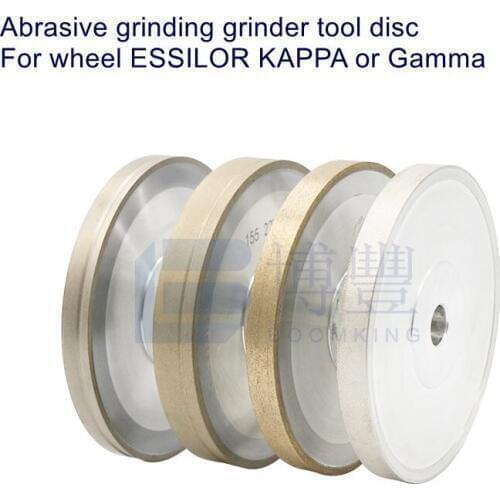 16 PCS Grinding wheels for ESSILOR auto lens edger diamond wheel,PC roughing wheel,PC roughing wheel,Fine V wheel