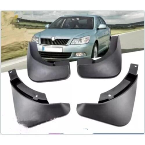Car Mud Flaps For Skoda Octavia A5 2004-2012 4Dr High Quality Mudflaps Splash Guards Mud Flap Mudguards Fender