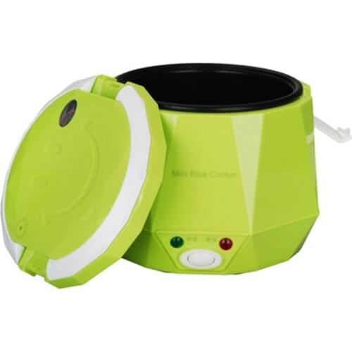 DMWD 1.3L Mini Rice Cooker 12V/24V For Car/Truck Travel Portable Electric Pot Steaming/Boiling/Stewing Soup Pot For 2-3 People