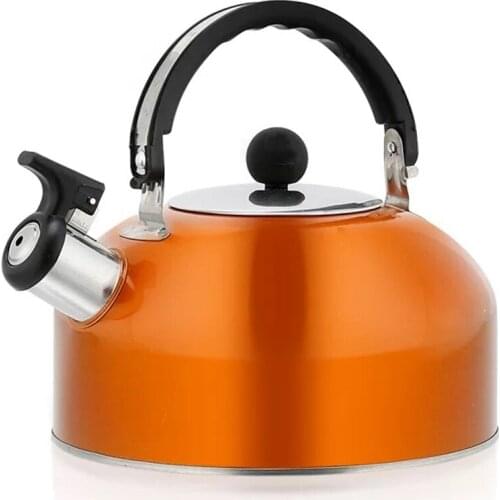 Home Whistling Kettle for Gas Stove 3L Stainless Steel Whistle Tea Kettle Water Bottle