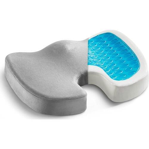 Gel Orthopedic Memory Cushion Foam U Coccyx Travel Seat Massage Car Office Chair Protect Healthy Sitting Breathable Pillows