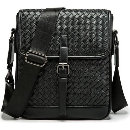 Quality Waterproof Leather Men Shoulder Messenger Bag Male Casual Multifunction High Quality Small Crossbody Bags Flap Hangbags