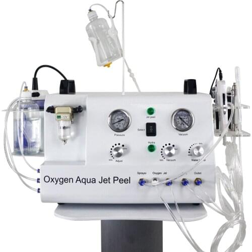 Oxygen Facial Machine Water Aqua Jet Peel Micro Dermabrasion Diamond Oxygen Facial Therapy Oxygen Jet Peel Machine