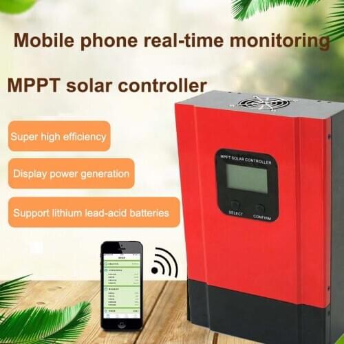 Mppt solar charge controller 12V24V36V48V automatic universal photovoltaic charger 30A 40A 50A 60A solar system Controller