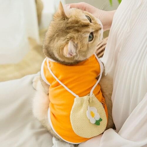 Dog Clothes Summer Pets T shirt Puppy Dog Pet Cat Vest Costumes Small Dogs Chihuahua Clothing Cute Printed Sleeveless Tops