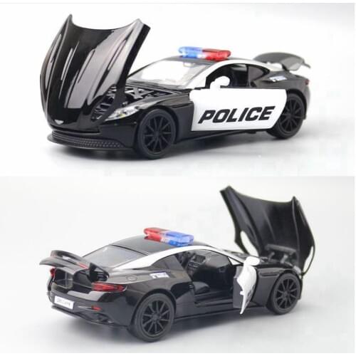 Hot sale 1:32 alloy pull back DB11 car model,simulation sound and light,4 doors,boy toy collection gift,free shipping