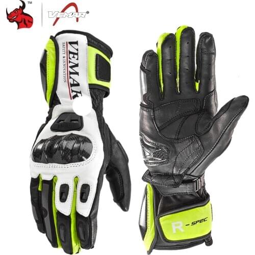 VEMAR Guantes Moto Motorcycle Gloves Waterproof Guantes Moto Carbon Fibre Motocross Gloves Touch Screen Guantes Moto Gloves