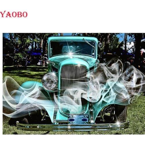 Full Kit DIY Diamond Painting Mosaic fantasy truck 5D Full Square Drill Diamond Embroidery Sale Rhinestones icon Handmade Gift