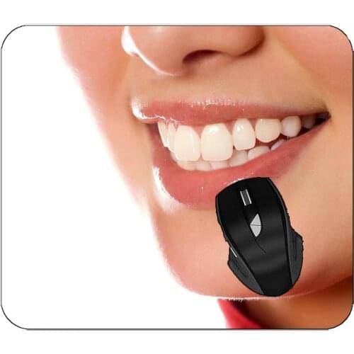 Printed Mouse Pad Teeth Model Teeth Mouse Pad For Home Office Working