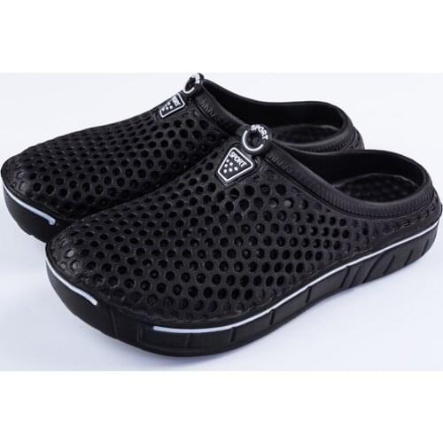 SAGACE Mens Womens Beach Sandals Hollow Out Casual Breathable slippers Lovers Shoes Fashion Slides Summer Shoes Sandalias