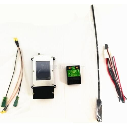 120KM Long Range RMILEC T4047NB20 NB20 V2 20 Channel 5W 433Mhz UHF System w/Receiver for JR/Futaba Radios