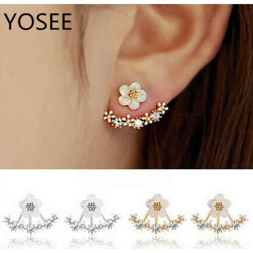 Little Flower Ear Nails Earrings for Women