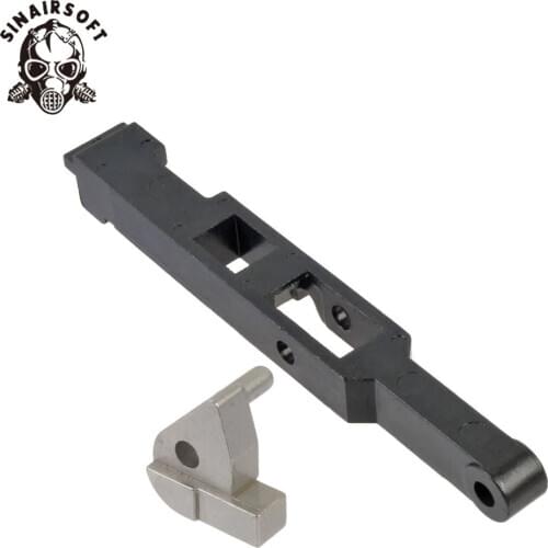 SINAIRSOFT Precision Steel Vsr-10 G-spec Tm L96 Bar-10 M28 Piston & Trigger Sear Set Power Metallurgy Hunting Army Paintball