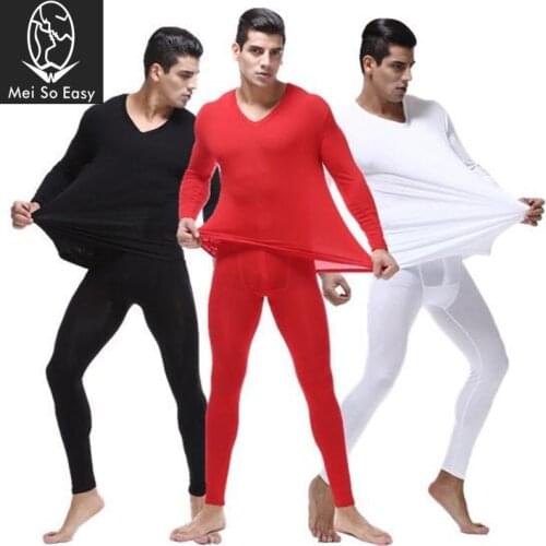 New arrival v-neck winter modal super large male Double layer thermal underwear set Soft Comfort plus size XL-7XL TF8M001v