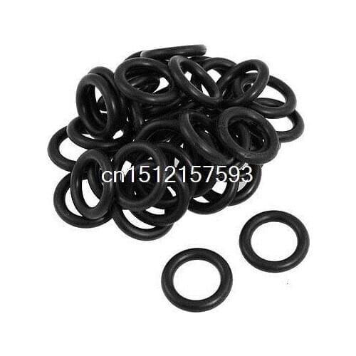 50 Pcs 20mm x 3.5mm NBR Nitrile Rubber O Ring Oil Seal for for Automobile