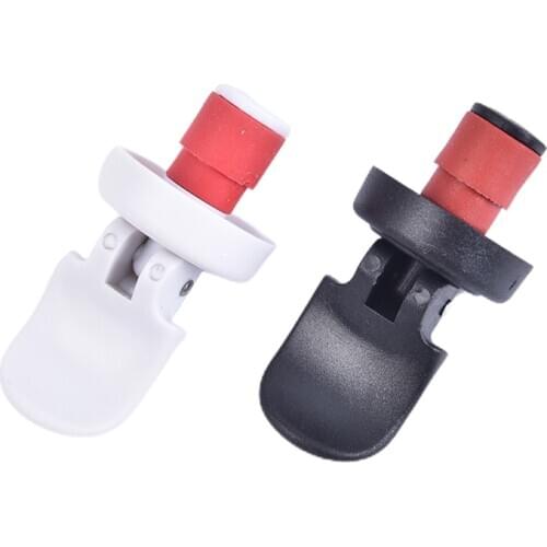 Vacuum Sealed Wine Bottle Stopper Plastic Wine Bottle Stopper Champagne Saver Pressure Sealer Preserver Retain Freshness Tools