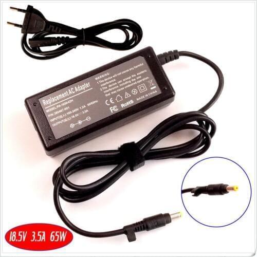 For HP Compaq Presario V3500 V4000 V5000 V6000 2881 Laptop Battery Charger / Ac Adapter 18.5V 3.5A 65W
