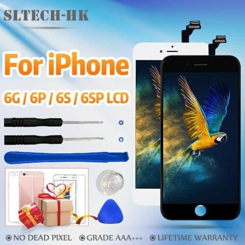Grade AAA+++ For iPhone 6 LCD With 3D Force Touch Screen Digitizer Assembly For iPhone 5S 6S Plus Display No Dead Pixel