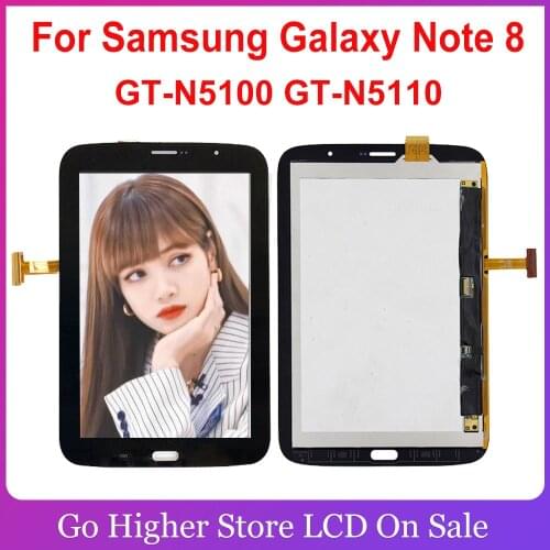 For Samsung Galaxy Note 8 Lcd Display Combo Touch Screen Glass N5100 N5110 Display GT-N5100 GT-N5110 Replacement Parts
