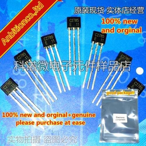10pcs 100% new and orginal 2SC2785 C2785 TO-92S NPN SILICON TRANSISTOR in stock