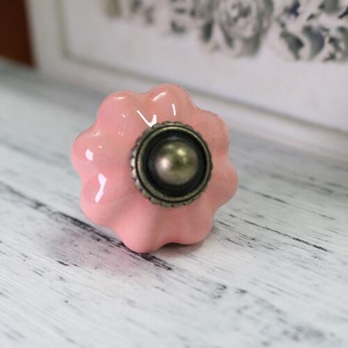 10pcs Pink Cabinet Ceramic Knobs Baby girl boy children room Handles Dresser Closet Kids Bedroom Furniture Hardware