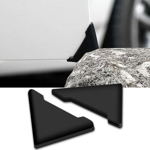 2pcs Car Door Corner Protection Sticker Anti-Collision Protector Car styling For citroen C1 C3 C4 C4L C5 C6 VTS C-ELYSEE Sticker
