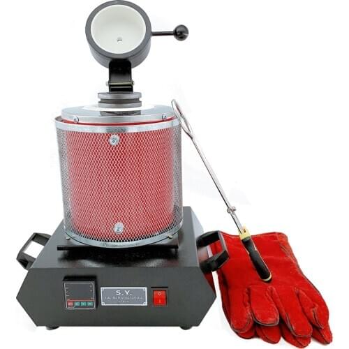 3KG Digital Gold Melting Furnace Machine Heating Capacity Casting Refining Precious Metal Gold silver Jewelry Casting Tool