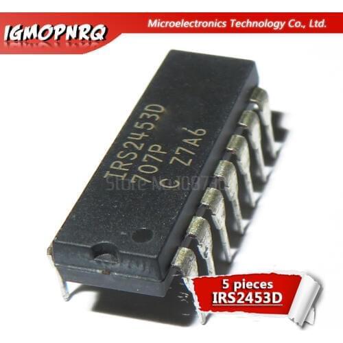 5pcs IRS2453D DIP16 IRS2453 DIP IRS2453DPBF DIP14 quality assurance