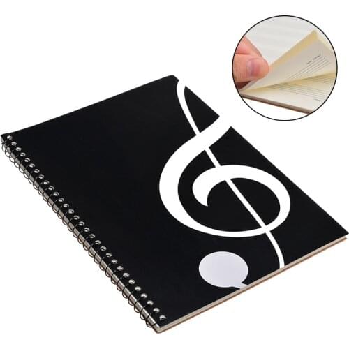 100 Pages 50 Sheet 4A Five Line Spectrum Staves Exercise Book Music Sheet Notebook Piano Keyboard Accessories