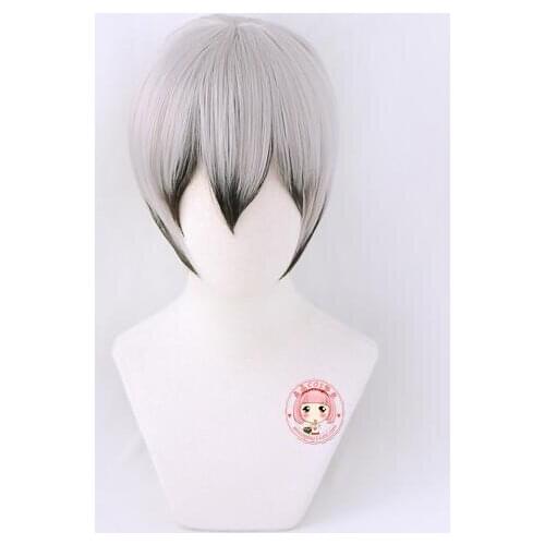 Anime Short Wig Cosplay Haikyuu!! Inarizaki Kita Shinsuke Costume Heat Resistant Synthetic Hair Haikiyu Men Women Wigs