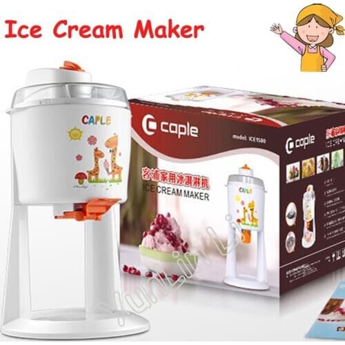 Household Ice Cream Maker Automatic Ice Cream Machine DIY Fruit Ice Cream Cone Maker ICE1580