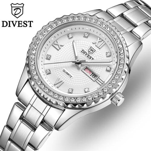 DIVEST Ladies Watch Stainless Steel
