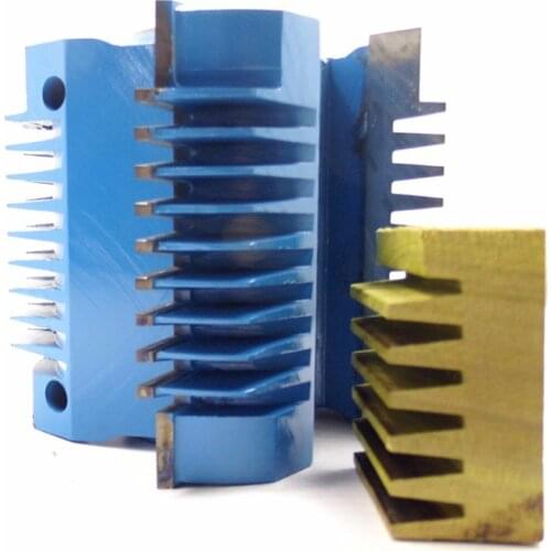 4 Flutes Finger Joint Shaper Cutter For Woodworking Spindle Moulder Cutter Head Hight Quality 4 Wings Can be Customized