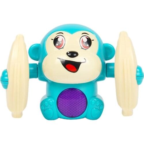 Interactive Toy Educational Baby Toys Smart Remote Toy Funny Little Monkey Toys with Music & Light Sound Control Toys Sensor Toy
