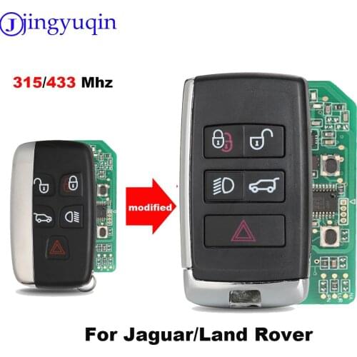 Jingyuqin Modified Control Key For Land Rover Range Sport Discovery 4 Evogue LR4 2010-15 Refit for XE XFL Et Jaguar Freelander