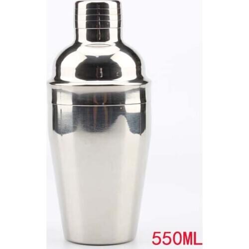 550 ml stainless steel cocktail shaker three-stage shaker