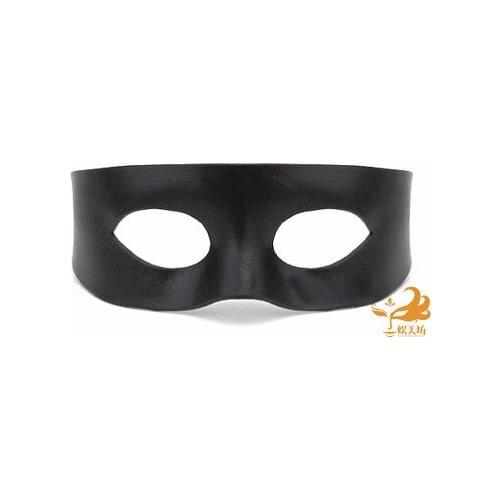Hit-Girl Half Face Mask cowhide Leather Eyewear Halloween Night Dance Ball party Adult Masquerade Cosplay game masks