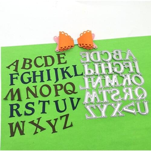 Julyarts Letter Metal Cutting Dies Molde For DIY Scrapbooking/Photo Album Decorative Embossing DIY Paper Cards