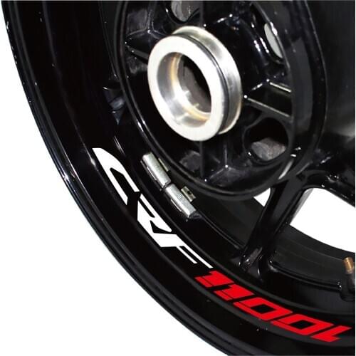 New Motorcycle wheel Stickers Decorated reflective Decals Case suitable for Honda Africa Twin CRF1100L logo stickers crf 1100l