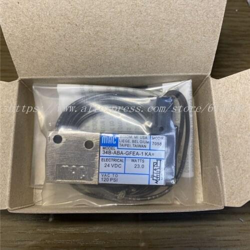 34B-ABA-GFEA-1KA 23W MAC Solenoid Valve 100% New Original