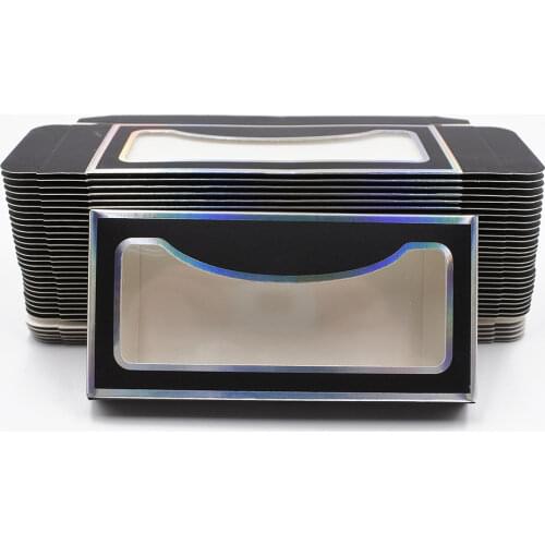 Wholesale Items Eyelashes Box Package Black Marble Paper Empty Box Wholesale Lashes Box Case