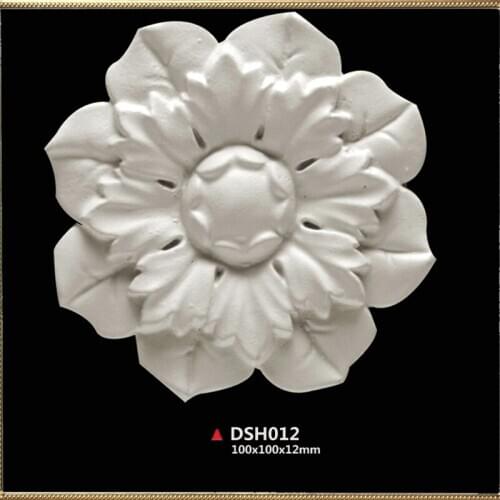 PU polyurethane fireplace ornament European style ceiling rose decor doorframe portal decorating components